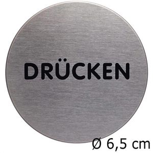 Produktbild für Hinweisschild Durable 4900-61 Picto, Edelstahl