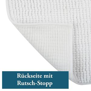 Produktbild für Badematte MSV Badteppich Chenille, 40 x 60 cm