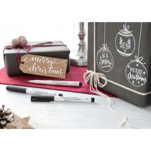 Produktbild für Kalligraphie-Stift Faber-Castell Pitt Artist Pen 167501, weiß