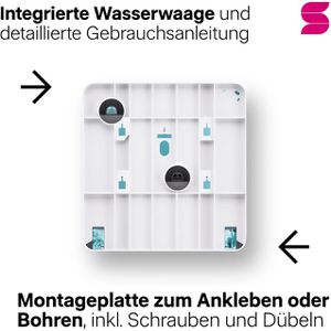 Produktbild für Toilettenpapierspender Satino Hyginity Jumbo S, 333404, JT1