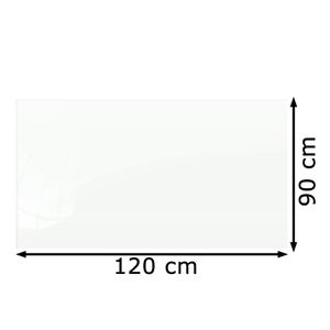 Produktbild für Glas-Magnettafel ALLboards Classic WHITE