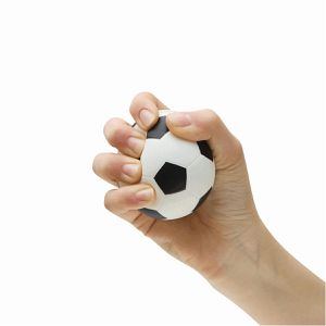 Produktbild für Stressball Böttcher-AG Kick Off, weiß/schwarz