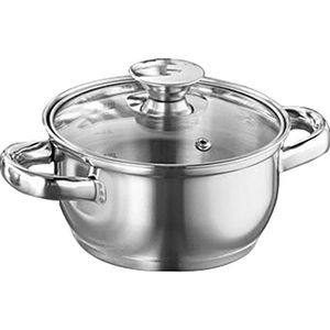 Produktbild für Topfset Kopf Janina 123613, Edelstahl