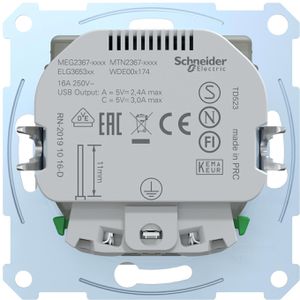 Produktbild für Steckdose Merten System M MEG2367-0319, Unterputz