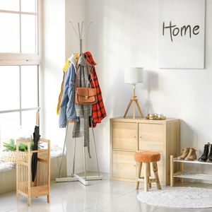 Produktbild für Schirmständer Relaxdays braun