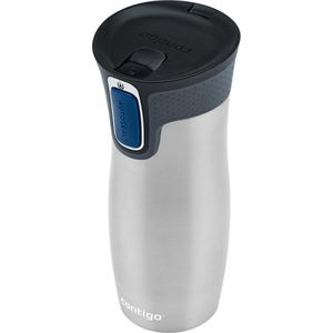 Produktbild für Thermobecher Contigo West Loop Autoseal stainless steel silber