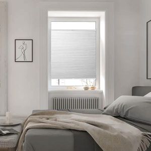 Produktbild für Plissee Lichtblick Wabenplissee, Klemmfix, weiß