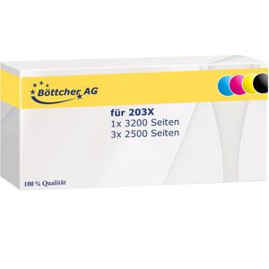 Produktbild für Toner Böttcher-AG für HP 203X Multipack