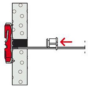 Produktbild für Dübel Fischer 542590, DuoTec 12, 2-K-Dübel