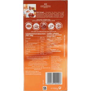 Produktbild für Tafelschokolade Lindt Edel-Nougat