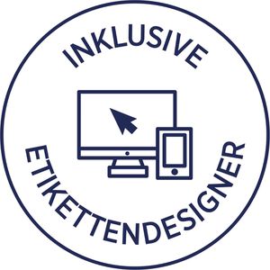 Produktbild für Universaletiketten Zweckform 6119, selbstklebend, weiß