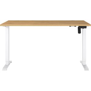 Produktbild für Schreibtisch Germania Profi 3.0, 8023-552, eiche / weiß