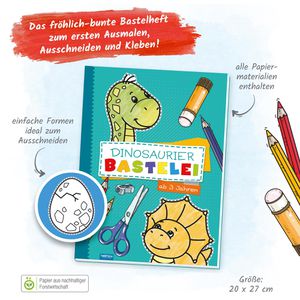 Produktbild für Malbuch Trötsch Dinosaurier Bastelei