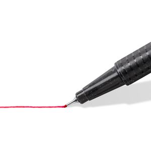 Produktbild für Fineliner Staedtler Triplus 334 C6, farbig sortiert