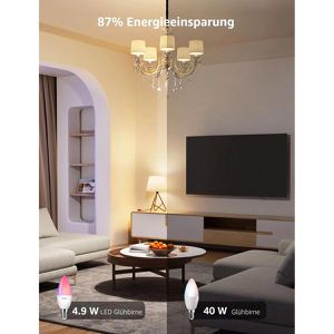 Produktbild für LED-Lampe Lepro BC1 Smart KI, E14