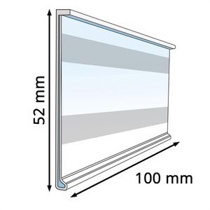 Produktbild für Scannerschiene Böttcher-AG DBR 52, 100 x 52 mm