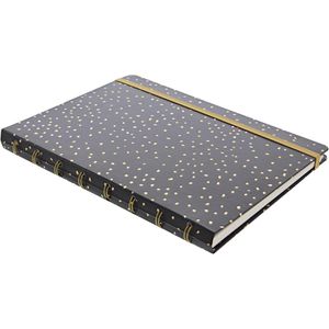 Produktbild für Notizbuch Filofax Confetti Charcoal, 115117, Karton Hardcover