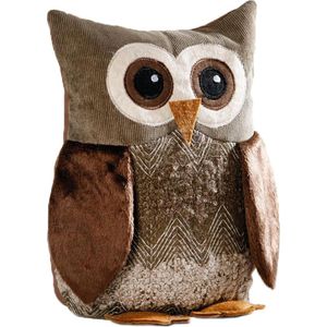 Türstopper Frank-Flechtwaren Eule Egon, aus Stoff