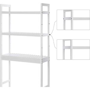 Produktbild für Waschmaschinenschrank Vasagle BTS01WT, weiß