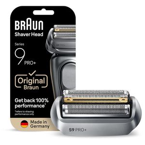 Scherkopf Braun 96M Ersatzscherteil, silber