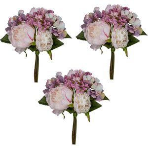 Kunstblume Creativ-green Peonienstrauß