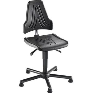Arbeitsstuhl meychair W19-25-TG-PU ESD XXL schwarz