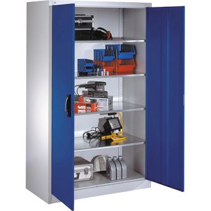 Produktbild für Werkzeugschrank CP-Möbel 8932-00, aus Metall, grau / blau