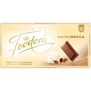 Feodora Tafelschokolade Sahne Mocca, 100g