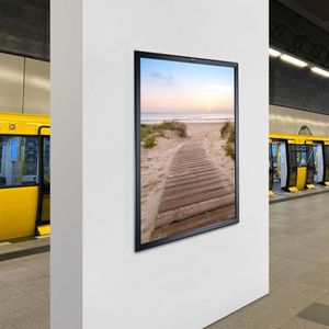 Produktbild für Klapprahmen Sprintis Security, 32 mm Profil, DIN A1