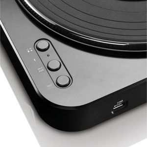 Produktbild für Plattenspieler Lenco LBT-120BK mit USB, Bluetooth