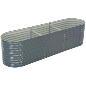 Produktbild für Hochbeet vidaXL 45522, aus verzinktem Stahl