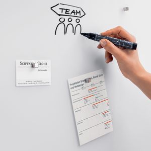 Produktbild für Glas-Magnettafel Sigel GL546 Artverum, inkl. 3 Magnete