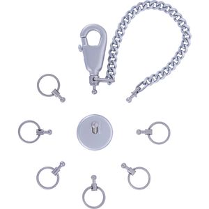 Produktbild für Schlüsselanhänger TROIKA Patent Chain KR10-60/MA