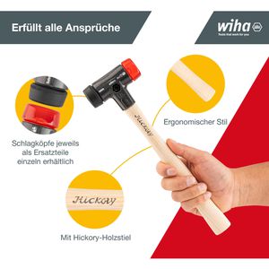 Produktbild für Schonhammer Wiha Safety, 26611, Kopf-Ø 30mm