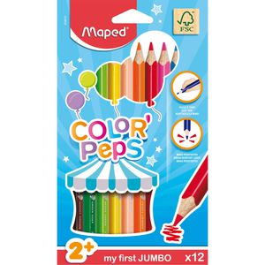 Produktbild für Buntstifte Maped Color Peps Jumbo, 834010FC