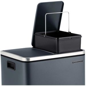 Produktbild für Mülleimer Songmics LTB30GS, anthrazit
