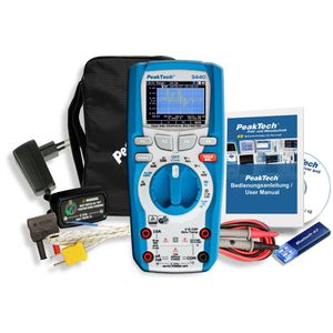 Produktbild für Multimeter PeakTech P 3440, digital, True RMS, App-fähig