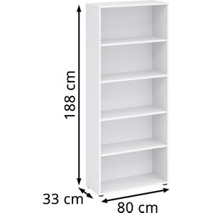 Produktbild für Aktenregal Hammerbacher B-Serie, Holz