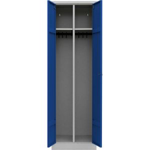 Produktbild für Spind Lüllmann 510401, Doppelspind, blau