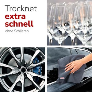 Produktbild für Trockentuch ALCLEAR Trockenwunder Maxi, 820901M, 80 x 55 cm