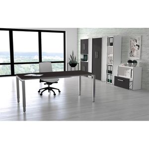 Produktbild für Kombischrank Kerkmann Aveto, anthrazit / weiß