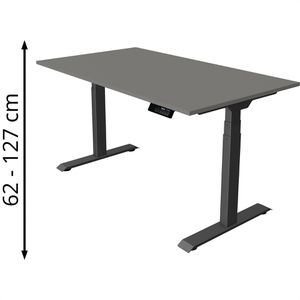 Produktbild für Schreibtisch Kerkmann Move 1 stable, graphit / anthrazit