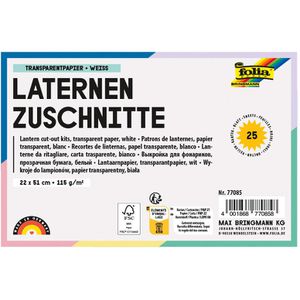 Produktbild für Transparentpapier Folia 77085, 22 x 51cm