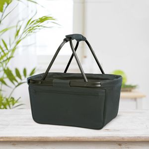 Produktbild für Einkaufskorb Halfar 1807777, BASKET, schwarz