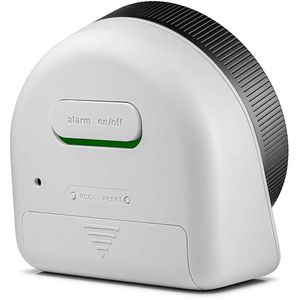 Produktbild für Wecker Braun BC24W DCF weiß, digital