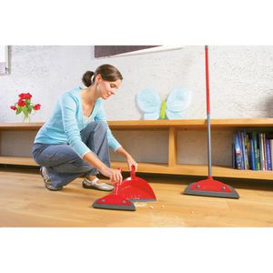 Produktbild für Kehrgarnitur Vileda Superfeger Classic, mit Kunststoffborsten