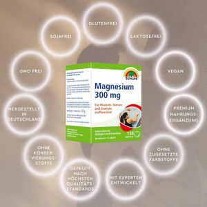 Produktbild für Magnesium SUNLIFE 150 Tabletten