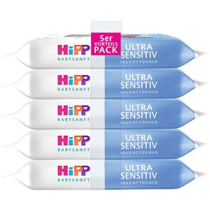 Produktbild für Feuchttücher HiPP Babysanft Ultra Sensitiv, 240 Tücher