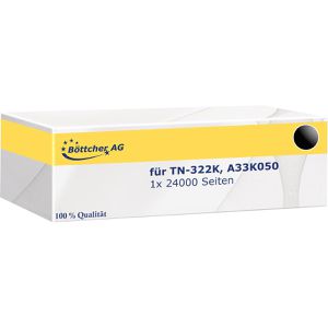 Produktbild für Toner Böttcher-AG für Konica-Minolta, TN-322K