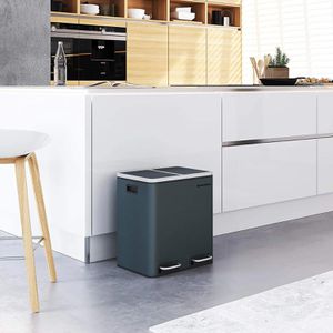 Produktbild für Mülleimer Songmics LTB30GS, anthrazit